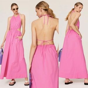 STAUD Apfel pink Maxi dress size S